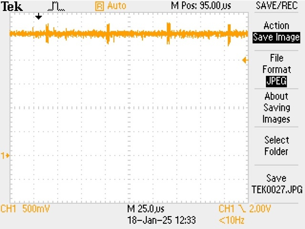 CXA1145のChroma信号出力