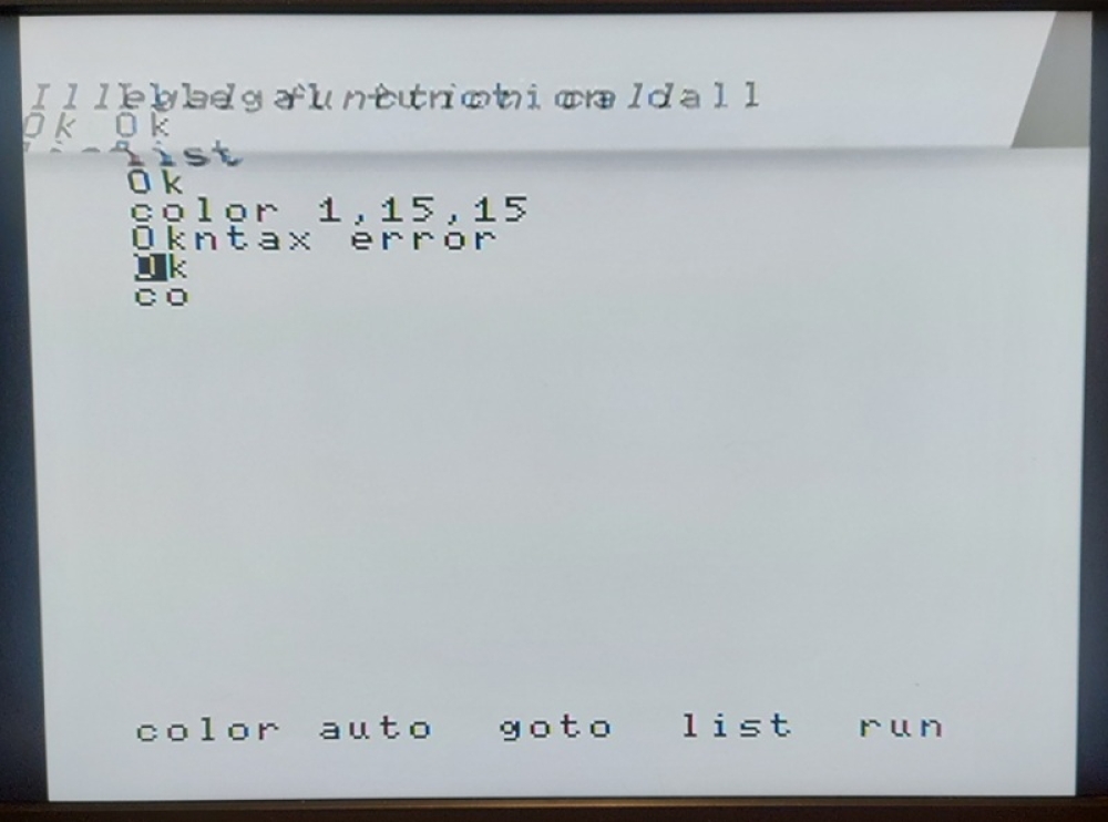 全体が白ぽい画面で同期が取れない